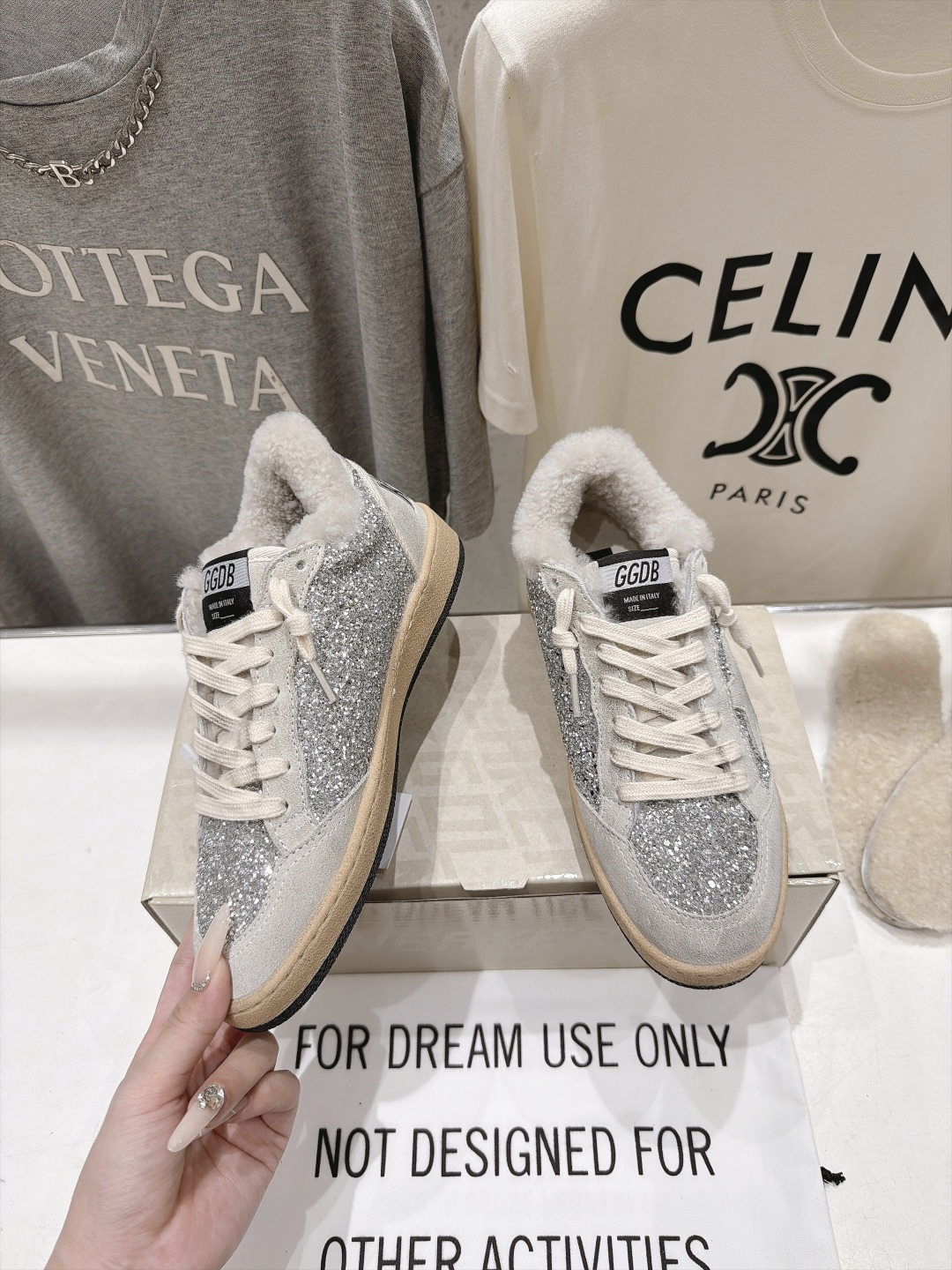 顶级版本 毛里   GGDB~~Golden Goose Deluxe Brand秋冬新款羊毛里小脏鞋休闲鞋 # 全网最