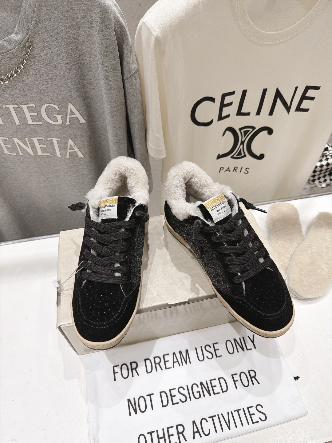 顶级版本 毛里   GGDB~~Golden Goose Deluxe Brand秋冬新款羊毛里小脏鞋休闲鞋 # 全网最
