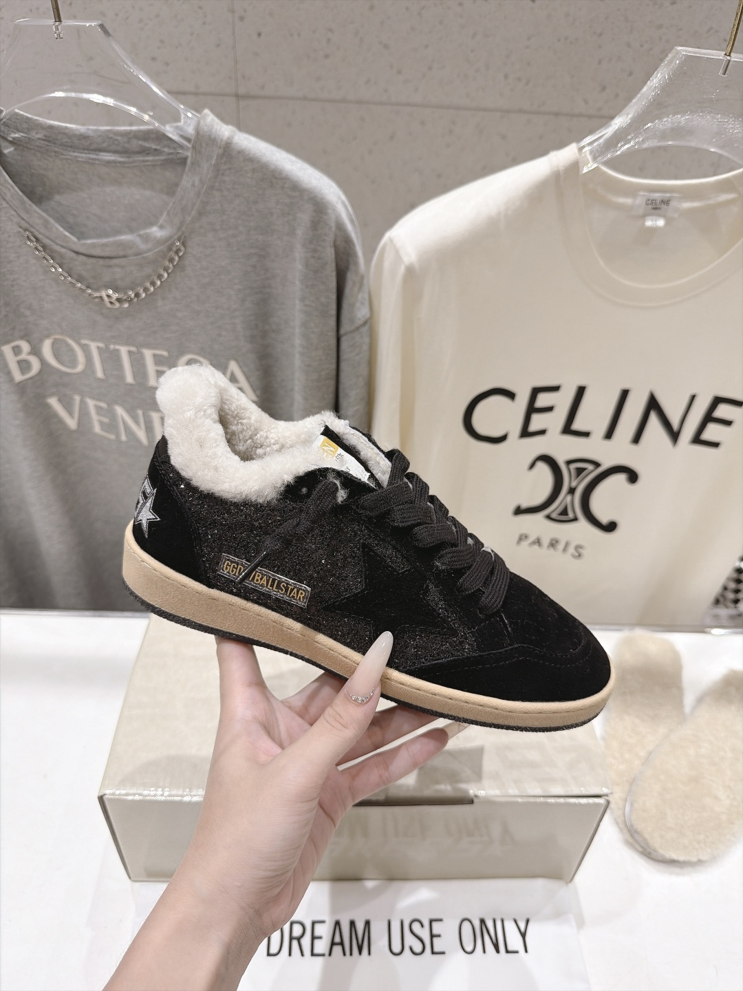 顶级版本 毛里   GGDB~~Golden Goose Deluxe Brand秋冬新款羊毛里小脏鞋休闲鞋 # 全网最