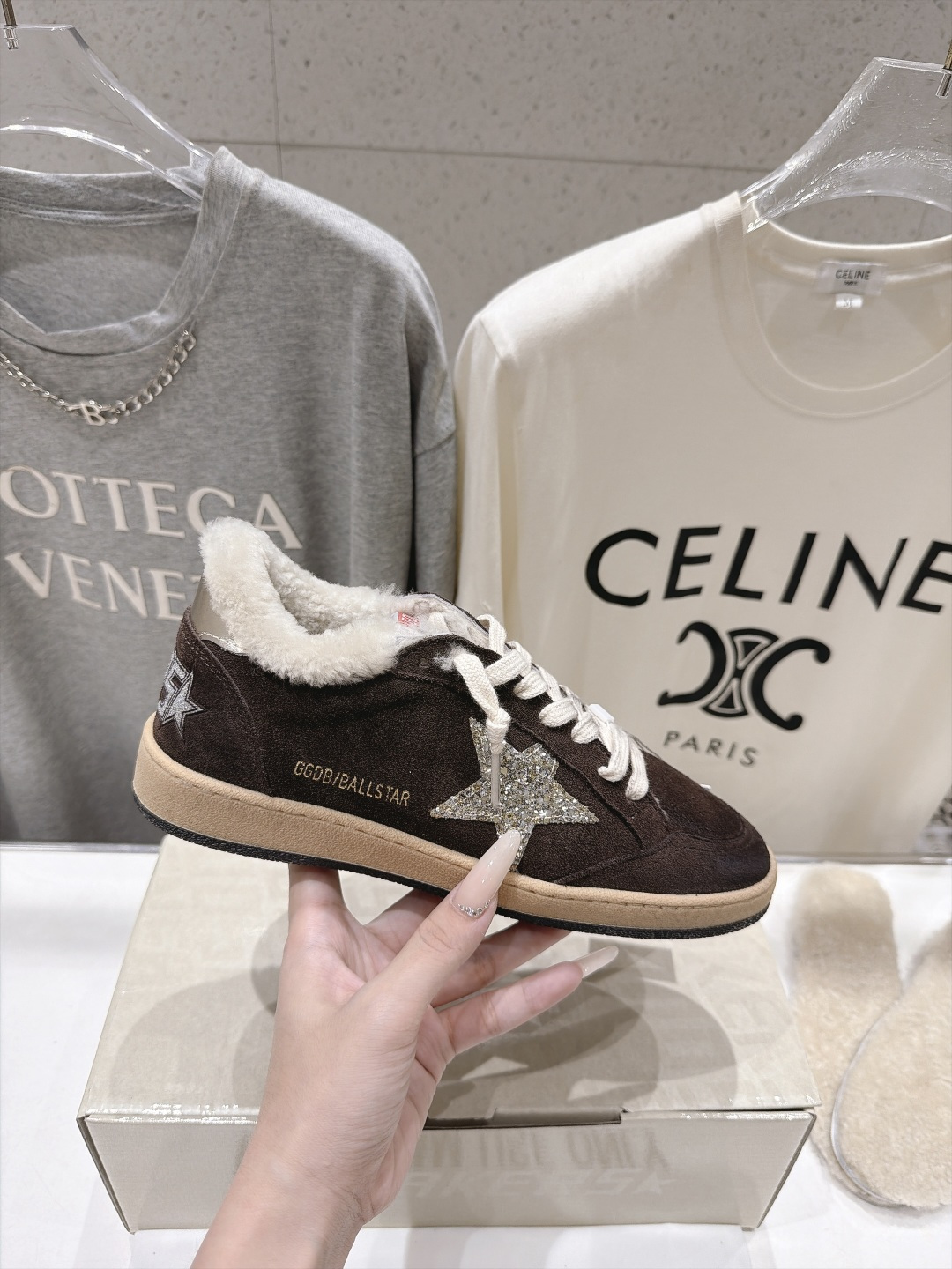 顶级版本 毛里   GGDB~~Golden Goose Deluxe Brand秋冬新款羊毛里小脏鞋休闲鞋 # 全网最