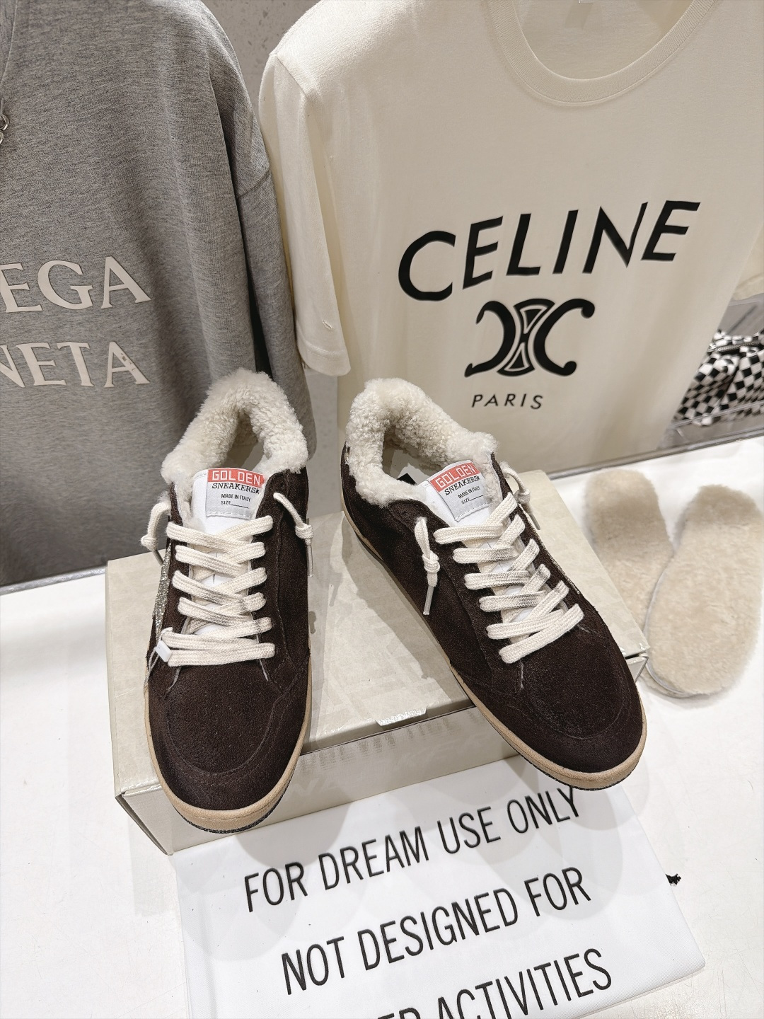 顶级版本 毛里   GGDB~~Golden Goose Deluxe Brand秋冬新款羊毛里小脏鞋休闲鞋 # 全网最