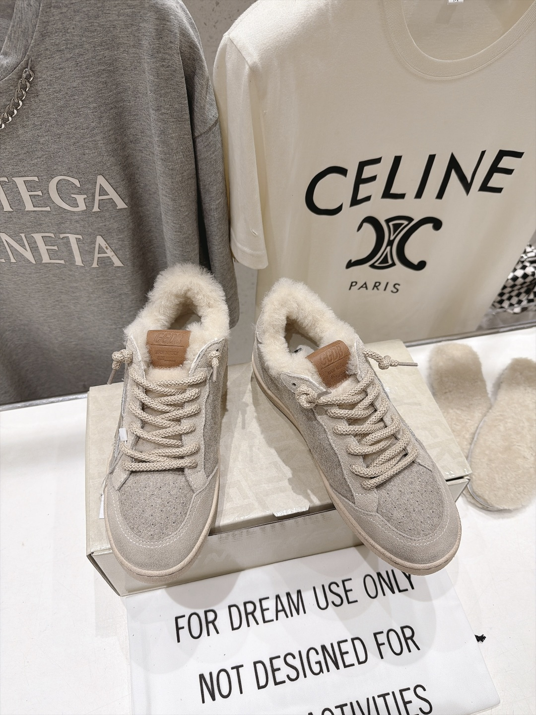 顶级版本 毛里   GGDB~~Golden Goose Deluxe Brand秋冬新款羊毛里小脏鞋休闲鞋 # 全网最