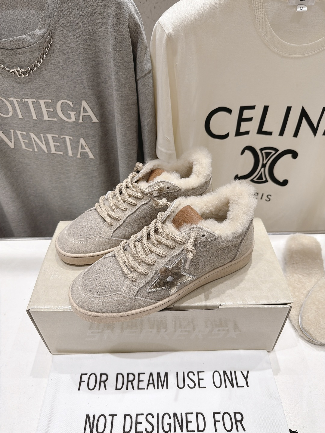 顶级版本 毛里   GGDB~~Golden Goose Deluxe Brand秋冬新款羊毛里小脏鞋休闲鞋 # 全网最