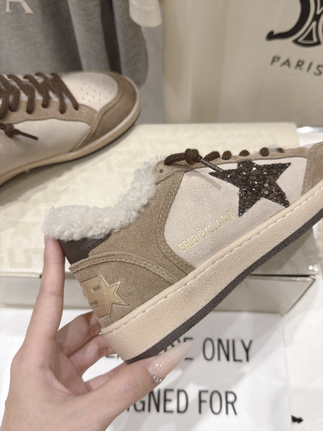 顶级版本 毛里   GGDB~~Golden Goose Deluxe Brand秋冬新款羊毛里小脏鞋休闲鞋 # 全网最