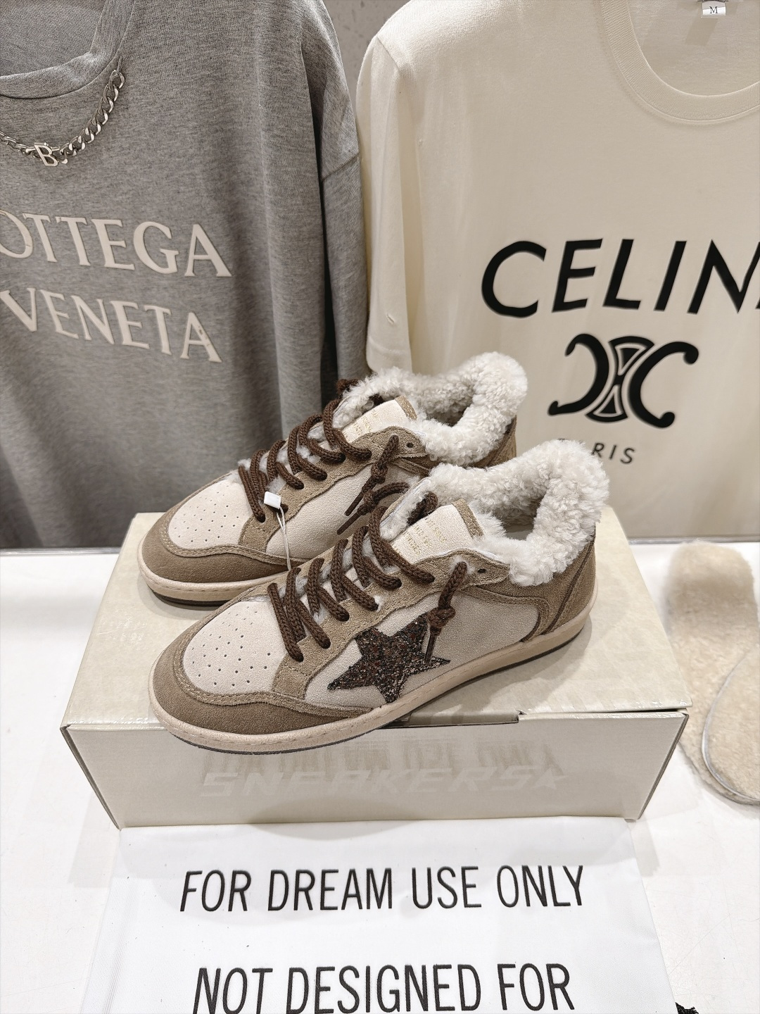 顶级版本 毛里   GGDB~~Golden Goose Deluxe Brand秋冬新款羊毛里小脏鞋休闲鞋 # 全网最