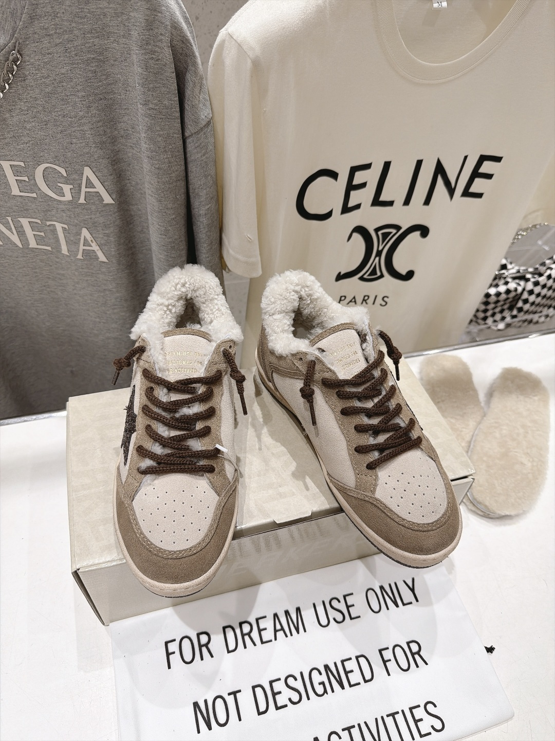 顶级版本 毛里   GGDB~~Golden Goose Deluxe Brand秋冬新款羊毛里小脏鞋休闲鞋 # 全网最