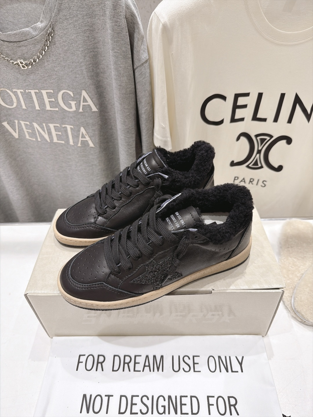 顶级版本 毛里   GGDB~~Golden Goose Deluxe Brand秋冬新款羊毛里小脏鞋休闲鞋 # 全网最