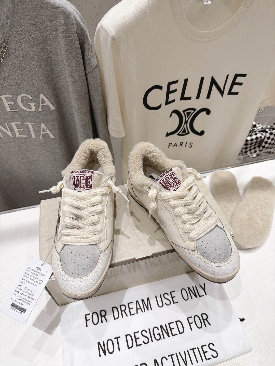 顶级版本 毛里   GGDB~~Golden Goose Deluxe Brand秋冬新款羊毛里小脏鞋休闲鞋 # 全网最