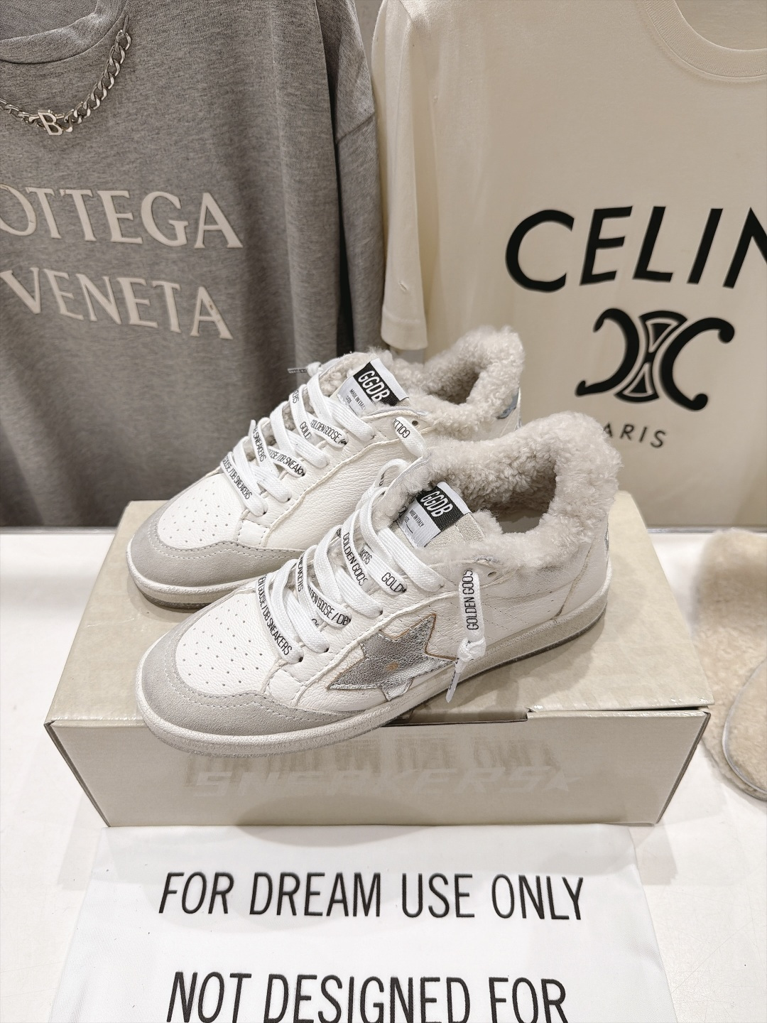 顶级版本 毛里   GGDB~~Golden Goose Deluxe Brand秋冬新款羊毛里小脏鞋休闲鞋 # 全网最