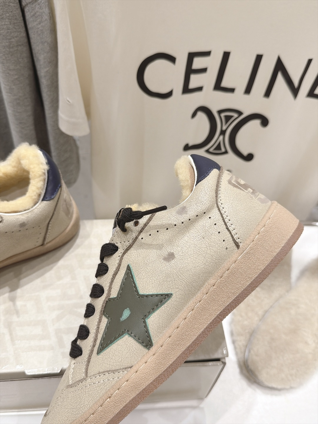 顶级版本 毛里  GGDB~~Golden Goose Deluxe Brand秋冬新款羊毛里小脏鞋休闲鞋 # 全网最好