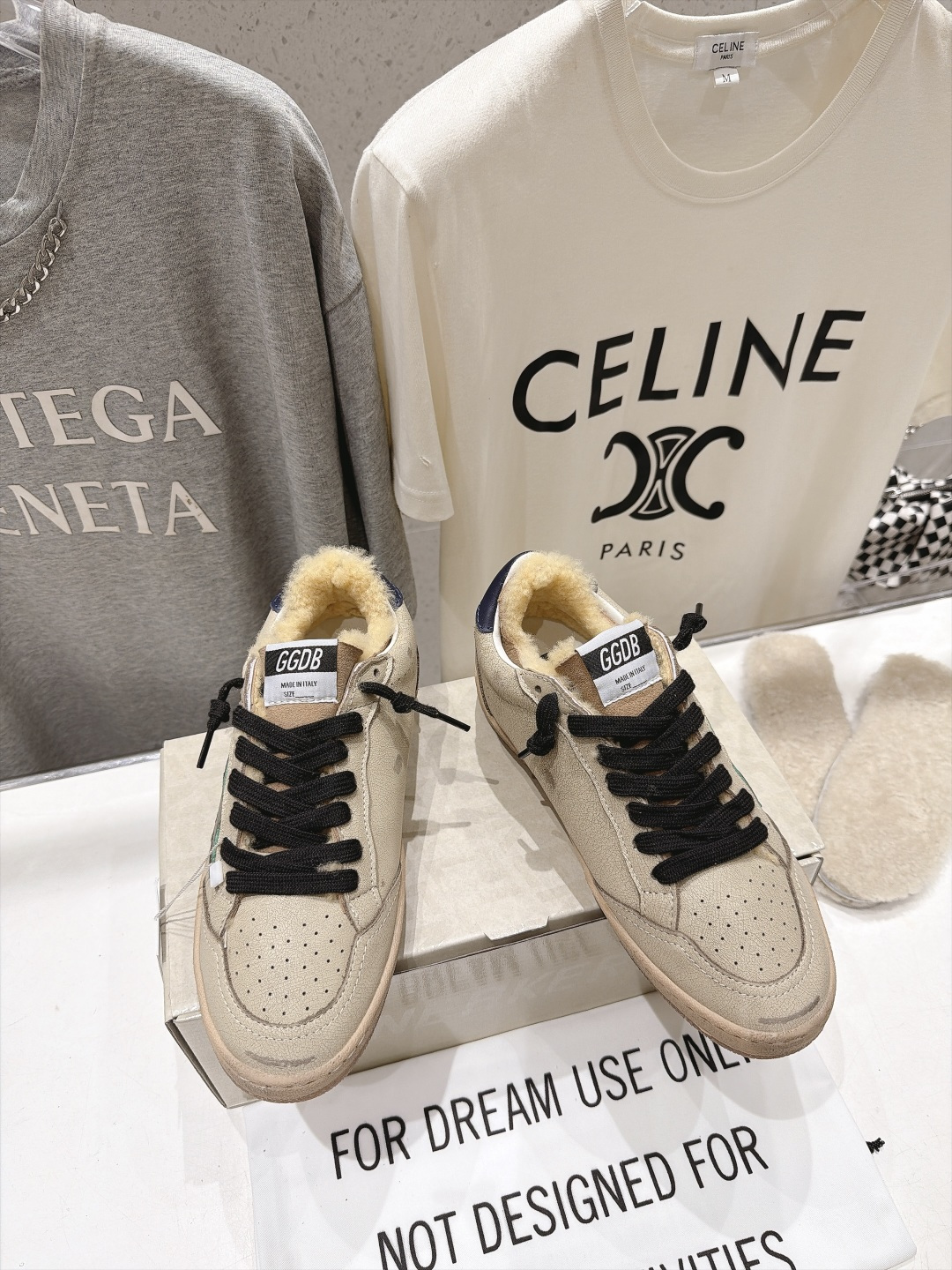 顶级版本 毛里  GGDB~~Golden Goose Deluxe Brand秋冬新款羊毛里小脏鞋休闲鞋 # 全网最好