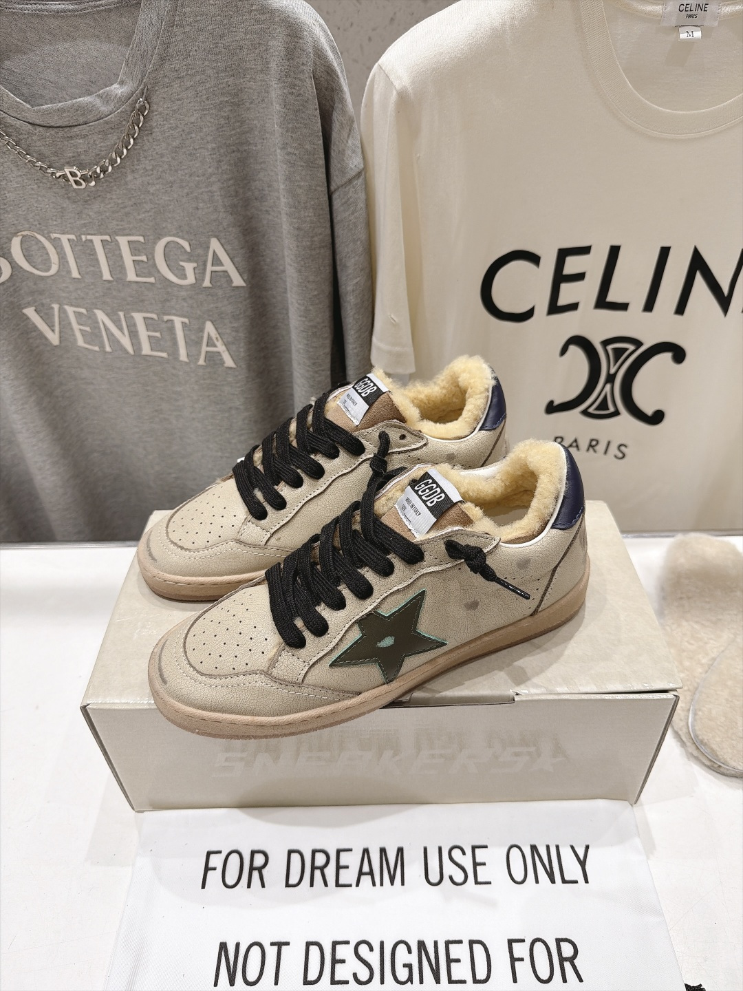 顶级版本 毛里  GGDB~~Golden Goose Deluxe Brand秋冬新款羊毛里小脏鞋休闲鞋 # 全网最好