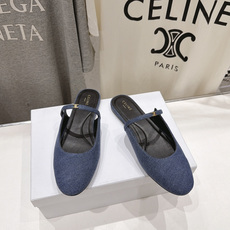 高版本出厂 CELINE*赛琳F025 2026ss思琳新款玛丽珍平底鞋乐福鞋半拖单鞋 网红爆款来袭!各大网红抢先体 高版本出厂 CELINE*赛琳F025 2026ss思琳新款玛丽珍平底鞋乐福鞋半拖单鞋 网红爆款来袭!各大网红抢先体
