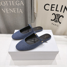 高版本出厂 CELINE*赛琳F025 2026ss思琳新款玛丽珍平底鞋乐福鞋半拖单鞋 网红爆款来袭!各大网红抢先体 高版本出厂 CELINE*赛琳F025 2026ss思琳新款玛丽珍平底鞋乐福鞋半拖单鞋 网红爆款来袭!各大网红抢先体