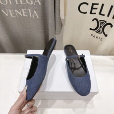 高版本出厂 CELINE*赛琳F025 2026ss思琳新款玛丽珍平底鞋乐福鞋半拖单鞋 网红爆款来袭!各大网红抢先体 高版本出厂 CELINE*赛琳F025 2026ss思琳新款玛丽珍平底鞋乐福鞋半拖单鞋 网红爆款来袭!各大网红抢先体