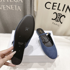 高版本出厂 CELINE*赛琳F025 2026ss思琳新款玛丽珍平底鞋乐福鞋半拖单鞋 网红爆款来袭!各大网红抢先体 高版本出厂 CELINE*赛琳F025 2026ss思琳新款玛丽珍平底鞋乐福鞋半拖单鞋 网红爆款来袭!各大网红抢先体