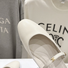 高版本出厂 CELINE*赛琳F025 2026ss思琳新款玛丽珍平底鞋乐福鞋半拖单鞋 网红爆款来袭!各大网红抢先体 高版本出厂 CELINE*赛琳F025 2026ss思琳新款玛丽珍平底鞋乐福鞋半拖单鞋 网红爆款来袭!各大网红抢先体