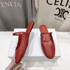 高版本出厂 CELINE*赛琳F025 2026ss思琳新款玛丽珍平底鞋乐福鞋半拖单鞋 网红爆款来袭!各大网红抢先体 高版本出厂 CELINE*赛琳F025 2026ss思琳新款玛丽珍平底鞋乐福鞋半拖单鞋 网红爆款来袭!各大网红抢先体