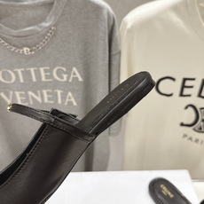 高版本出厂 CELINE*赛琳F025 2026ss思琳新款玛丽珍平底鞋乐福鞋半拖单鞋 网红爆款来袭!各大网红抢先体 高版本出厂 CELINE*赛琳F025 2026ss思琳新款玛丽珍平底鞋乐福鞋半拖单鞋 网红爆款来袭!各大网红抢先体