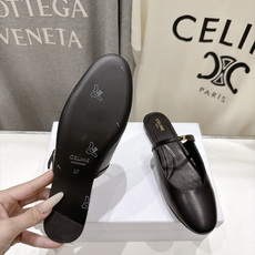 高版本出厂 CELINE*赛琳F025 2026ss思琳新款玛丽珍平底鞋乐福鞋半拖单鞋 网红爆款来袭!各大网红抢先体 高版本出厂 CELINE*赛琳F025 2026ss思琳新款玛丽珍平底鞋乐福鞋半拖单鞋 网红爆款来袭!各大网红抢先体