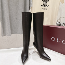 高版本出厂 Gucci古驰F045 G家26ss秋冬新款Bombshell系列尖头高跟长靴 复古轻奢王牌款 古驰尖头瘦瘦 高版本出厂 Gucci古驰F045 G家26ss秋冬新款Bombshell系列尖头高跟长靴 复古轻奢王牌款 古驰尖头瘦瘦