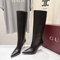 高版本出厂 Gucci古驰F045 G家26ss秋冬新款Bombshell系列尖头高跟长靴 复古轻奢王牌款 古驰尖头瘦瘦 高版本出厂 Gucci古驰F045 G家26ss秋冬新款Bombshell系列尖头高跟长靴 复古轻奢王牌款 古驰尖头瘦瘦