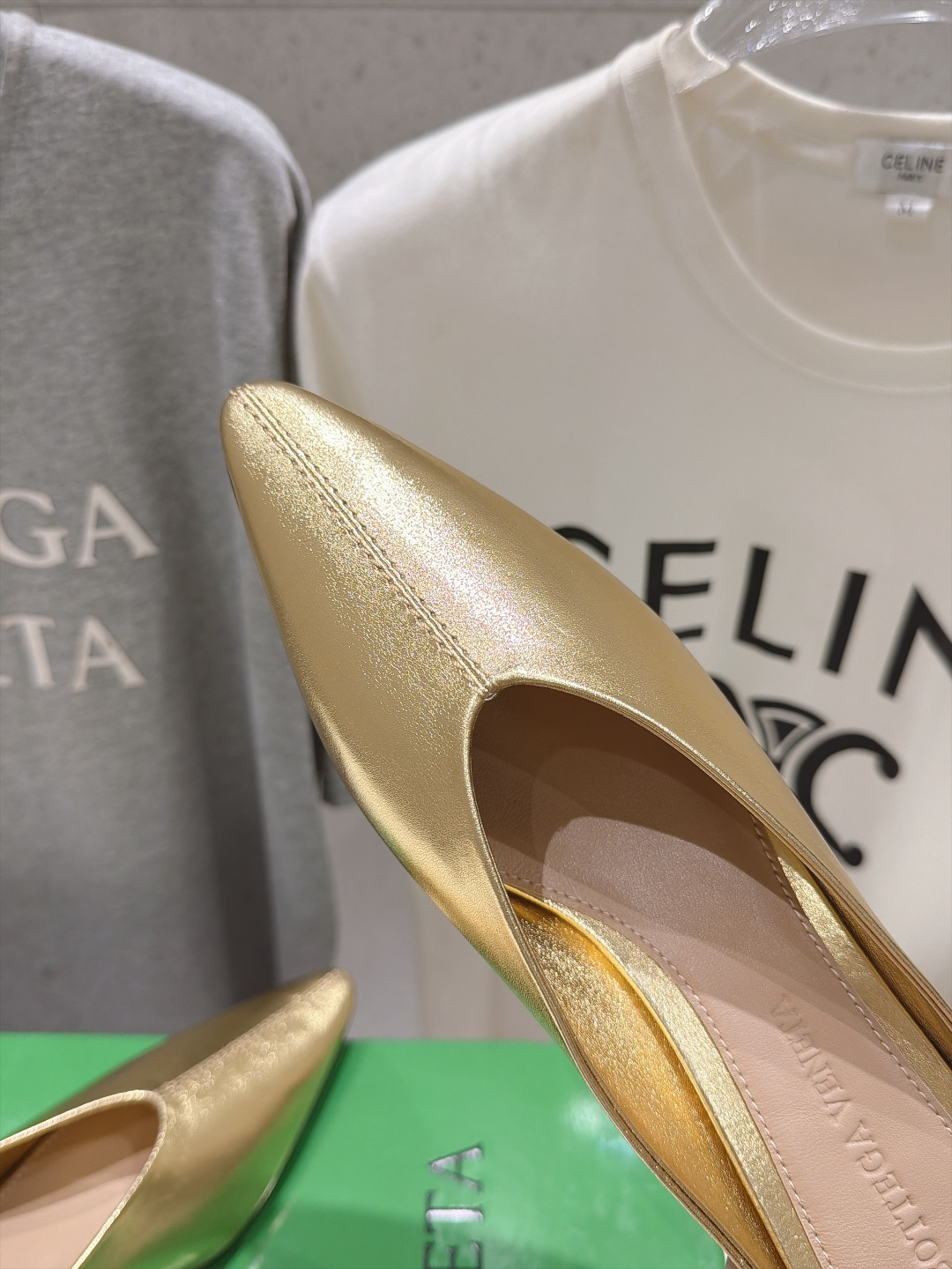 高版本出厂  Bottega Veneta/BV F065 2026ss秋冬新款Parco Mule女士玛丽珍仙女风高跟