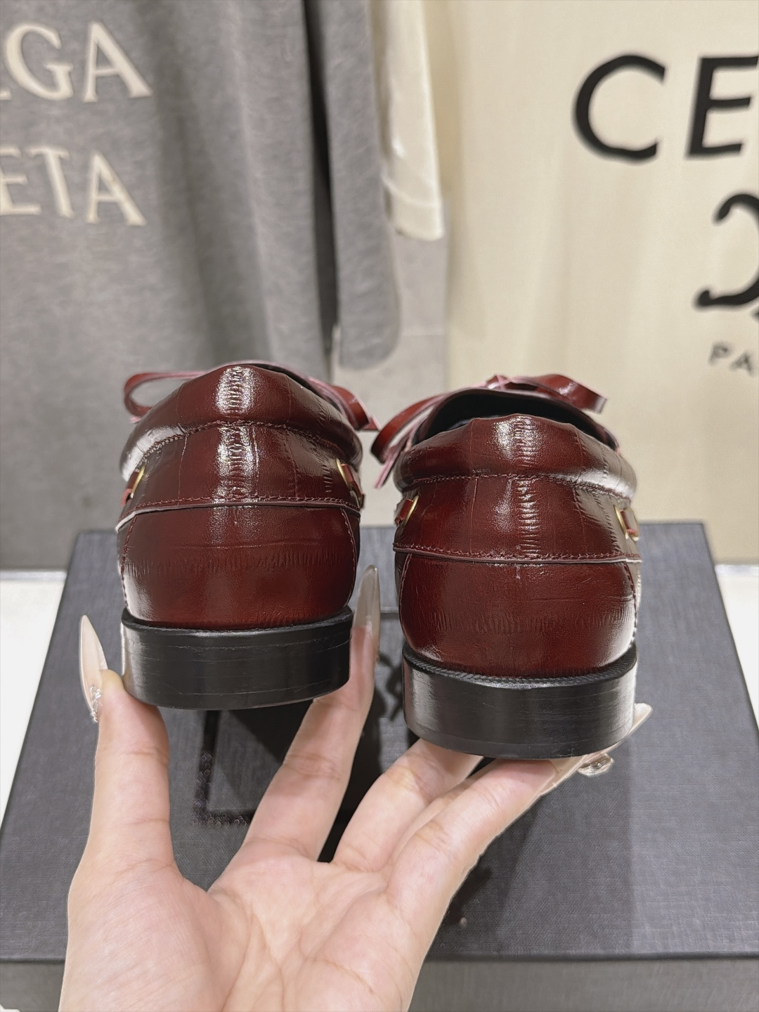 高版本出厂 男码+20    SAINT LAURENT/圣罗兰YSL 26ss爆款平底鞋情侣款玛丽珍小皮鞋休闲乐福鞋，