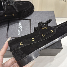 高版本出厂 男码+20 SAINT LAURENT/圣罗兰YSL 26ss爆款平底鞋情侣款玛丽珍小皮鞋休闲乐福鞋, 高版本出厂 男码+20 SAINT LAURENT/圣罗兰YSL 26ss爆款平底鞋情侣款玛丽珍小皮鞋休闲乐福鞋,