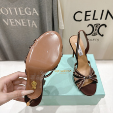 高版本出厂 「ᴀqᴜᴀᴢᴢᴜʀᴀ」AQUAZZURA/菠萝F072 2026ss夏季新款真丝烫钻高跟鞋凉鞋 _____ 高版本出厂 「ᴀqᴜᴀᴢᴢᴜʀᴀ」AQUAZZURA/菠萝F072 2026ss夏季新款真丝烫钻高跟鞋凉鞋 _____