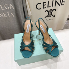 高版本出厂 「ᴀqᴜᴀᴢᴢᴜʀᴀ」AQUAZZURA/菠萝F072 2026ss夏季新款真丝烫钻高跟鞋凉鞋 _____ 高版本出厂 「ᴀqᴜᴀᴢᴢᴜʀᴀ」AQUAZZURA/菠萝F072 2026ss夏季新款真丝烫钻高跟鞋凉鞋 _____