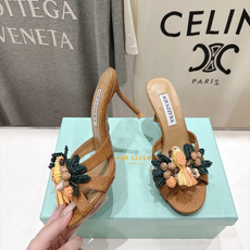 高版本出厂 「ᴀqᴜᴀᴢᴢᴜʀᴀ」AQUAZZURA/菠萝F072 2026ss新款海洋风编织配饰高跟鞋拖鞋 ____ 高版本出厂 「ᴀqᴜᴀᴢᴢᴜʀᴀ」AQUAZZURA/菠萝F072 2026ss新款海洋风编织配饰高跟鞋拖鞋 ____