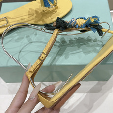高版本出厂 「ᴀqᴜᴀᴢᴢᴜʀᴀ」AQUAZZURA/菠萝F072 2026ss新款海洋风编织配饰平底凉鞋 _____ 高版本出厂 「ᴀqᴜᴀᴢᴢᴜʀᴀ」AQUAZZURA/菠萝F072 2026ss新款海洋风编织配饰平底凉鞋 _____