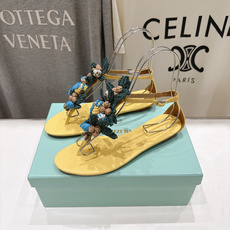 高版本出厂 「ᴀqᴜᴀᴢᴢᴜʀᴀ」AQUAZZURA/菠萝F072 2026ss新款海洋风编织配饰平底凉鞋 _____ 高版本出厂 「ᴀqᴜᴀᴢᴢᴜʀᴀ」AQUAZZURA/菠萝F072 2026ss新款海洋风编织配饰平底凉鞋 _____