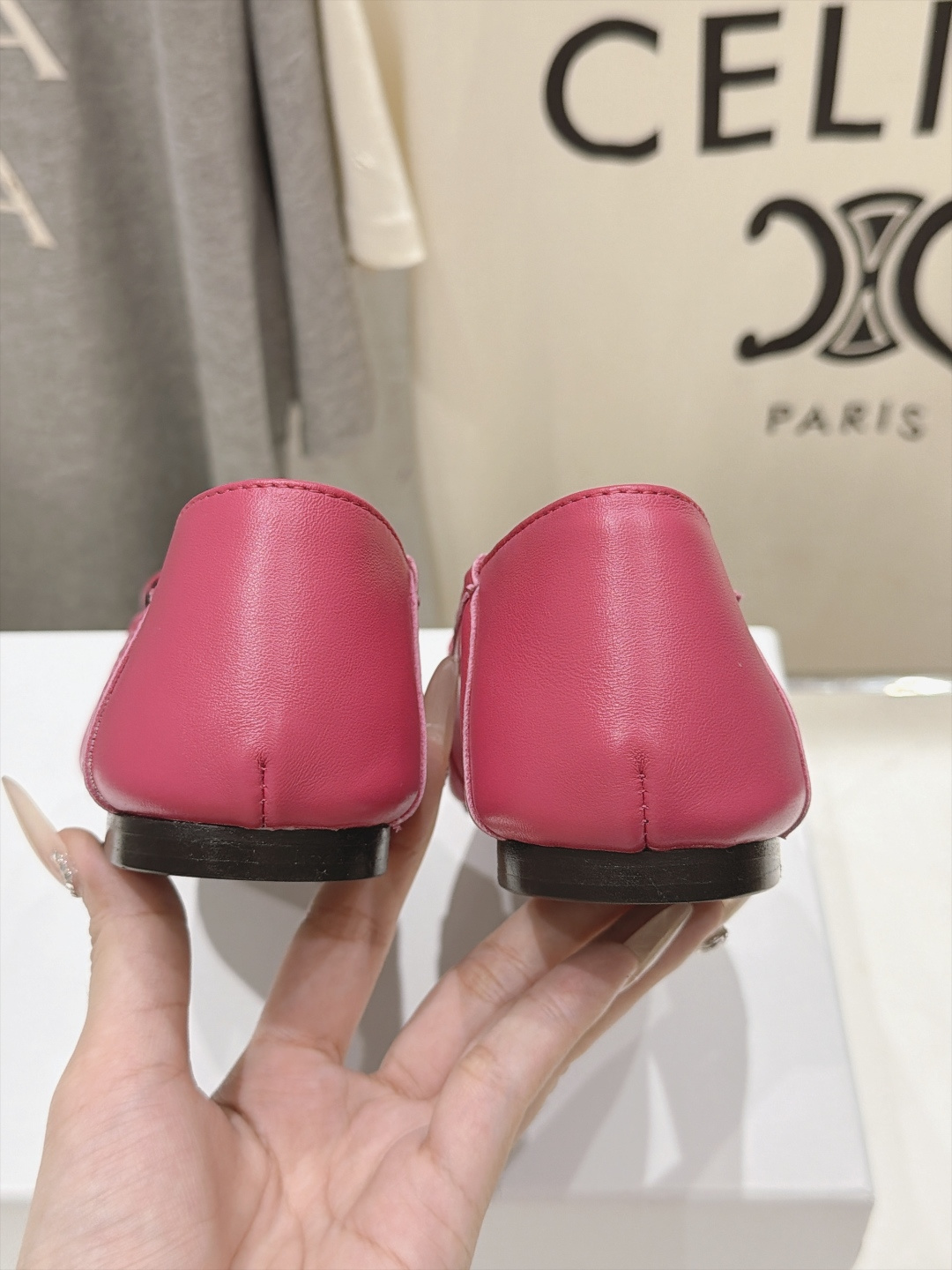 高版本出厂  SAINT LAURENT*圣罗兰F061 ysl 26ss全新走秀款玛丽珍平底鞋单鞋~可踩后跟 唯有YS