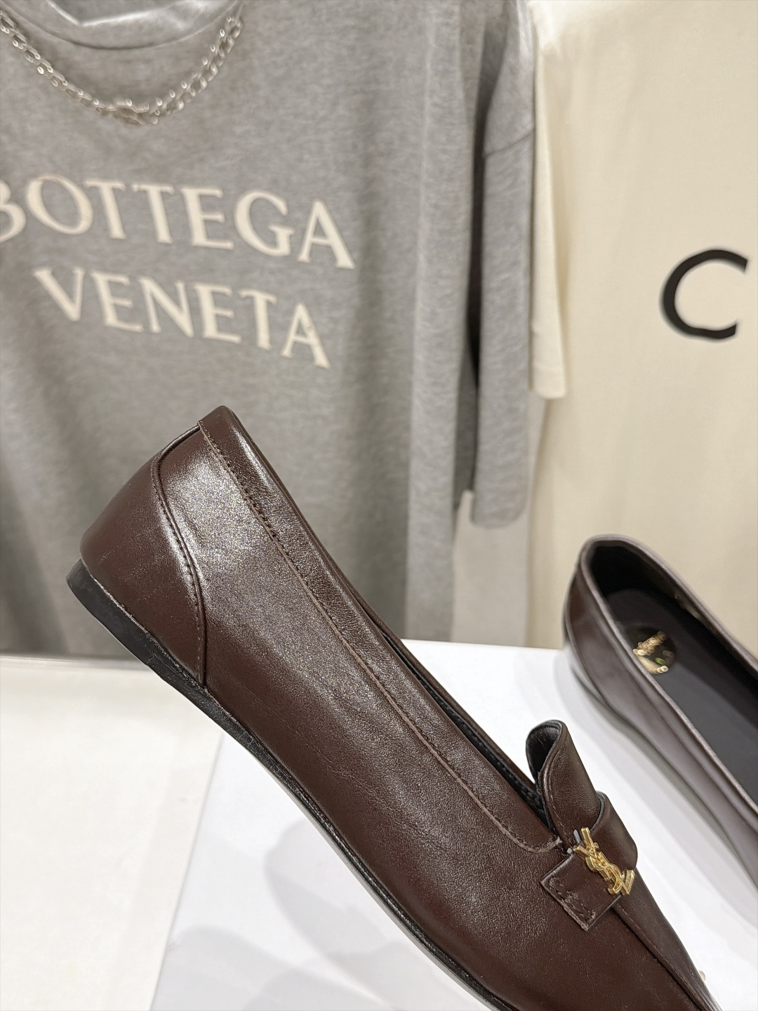 高版本出厂  SAINT LAURENT*圣罗兰F061 ysl 26ss全新走秀款玛丽珍平底鞋单鞋~ 唯有YSL最懂女