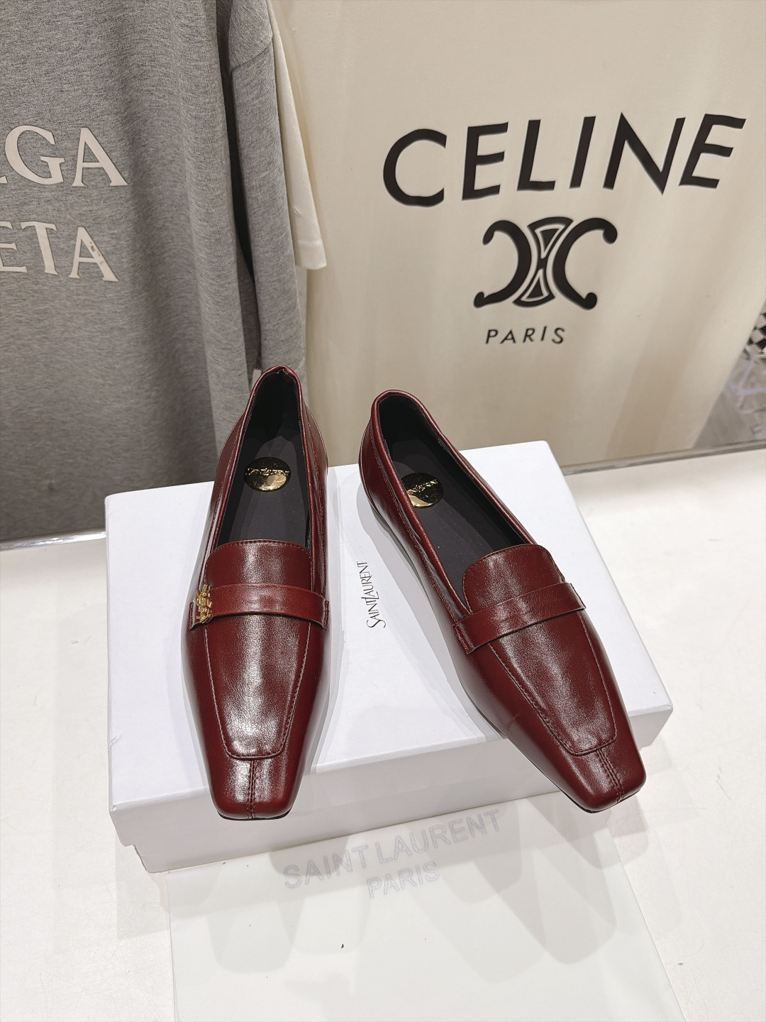 高版本出厂  SAINT LAURENT*圣罗兰F061 ysl 26ss全新走秀款玛丽珍平底鞋单鞋~ 唯有YSL最懂女