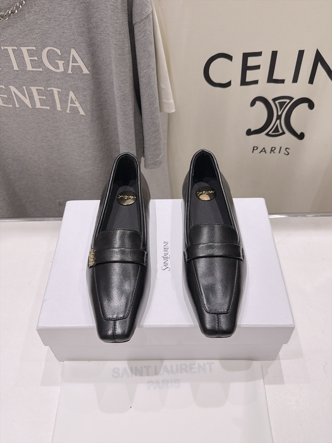 高版本出厂  SAINT LAURENT*圣罗兰F061 ysl 26ss全新走秀款玛丽珍平底鞋单鞋~ 唯有YSL最懂女