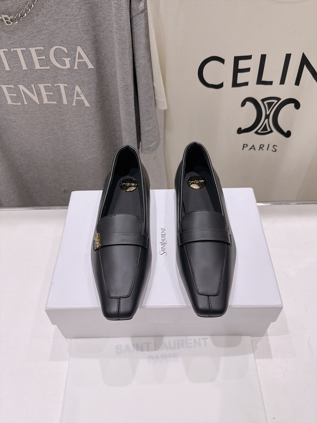 高版本出厂  SAINT LAURENT*圣罗兰F061 ysl 26ss全新走秀款玛丽珍平底鞋单鞋~ 唯有YSL最懂女
