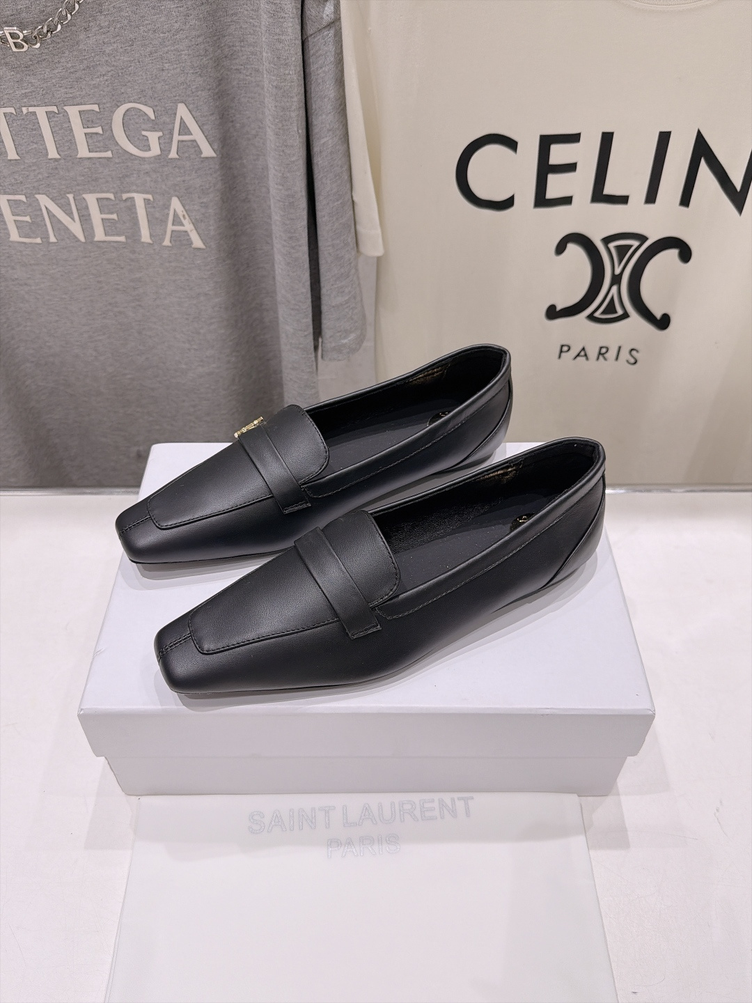 高版本出厂  SAINT LAURENT*圣罗兰F061 ysl 26ss全新走秀款玛丽珍平底鞋单鞋~ 唯有YSL最懂女