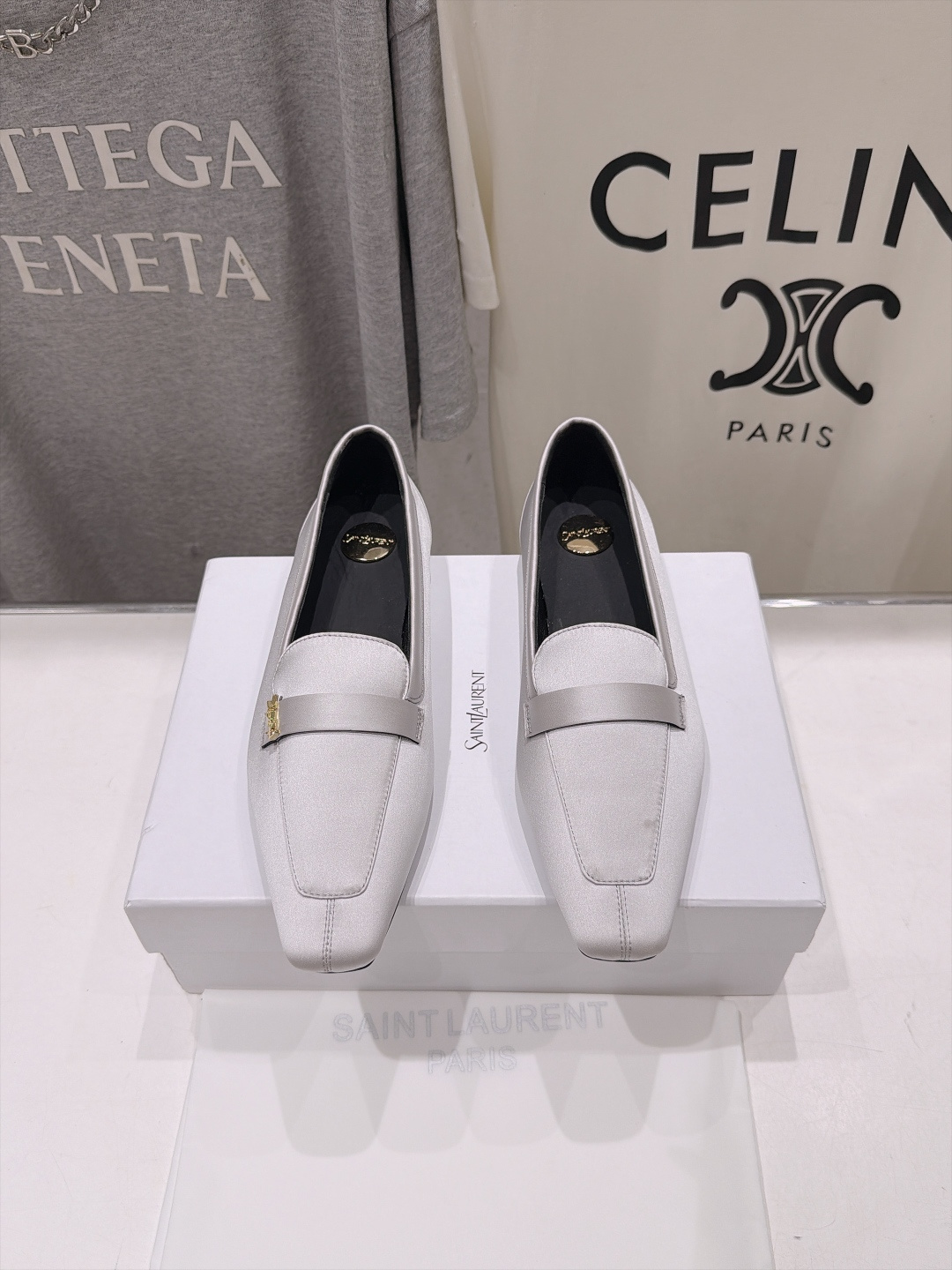 高版本出厂  SAINT LAURENT*圣罗兰F061 ysl 26ss全新走秀款玛丽珍平底鞋单鞋~ 唯有YSL最懂女