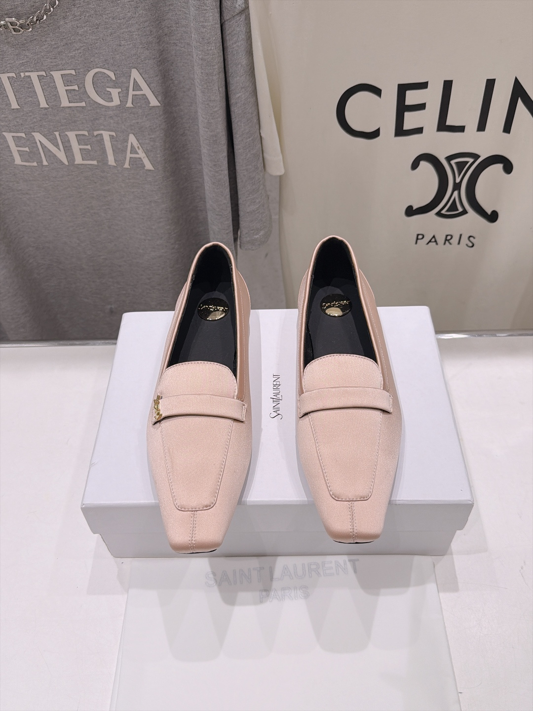 高版本出厂  SAINT LAURENT*圣罗兰F061 ysl 26ss全新走秀款玛丽珍平底鞋单鞋~ 唯有YSL最懂女