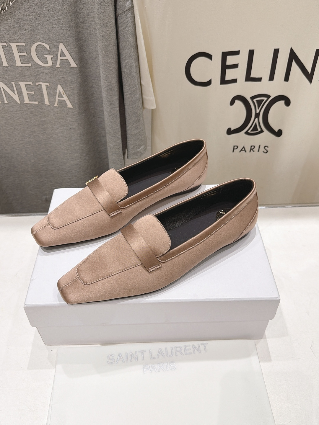 高版本出厂  SAINT LAURENT*圣罗兰F061 ysl 26ss全新走秀款玛丽珍平底鞋单鞋~ 唯有YSL最懂女