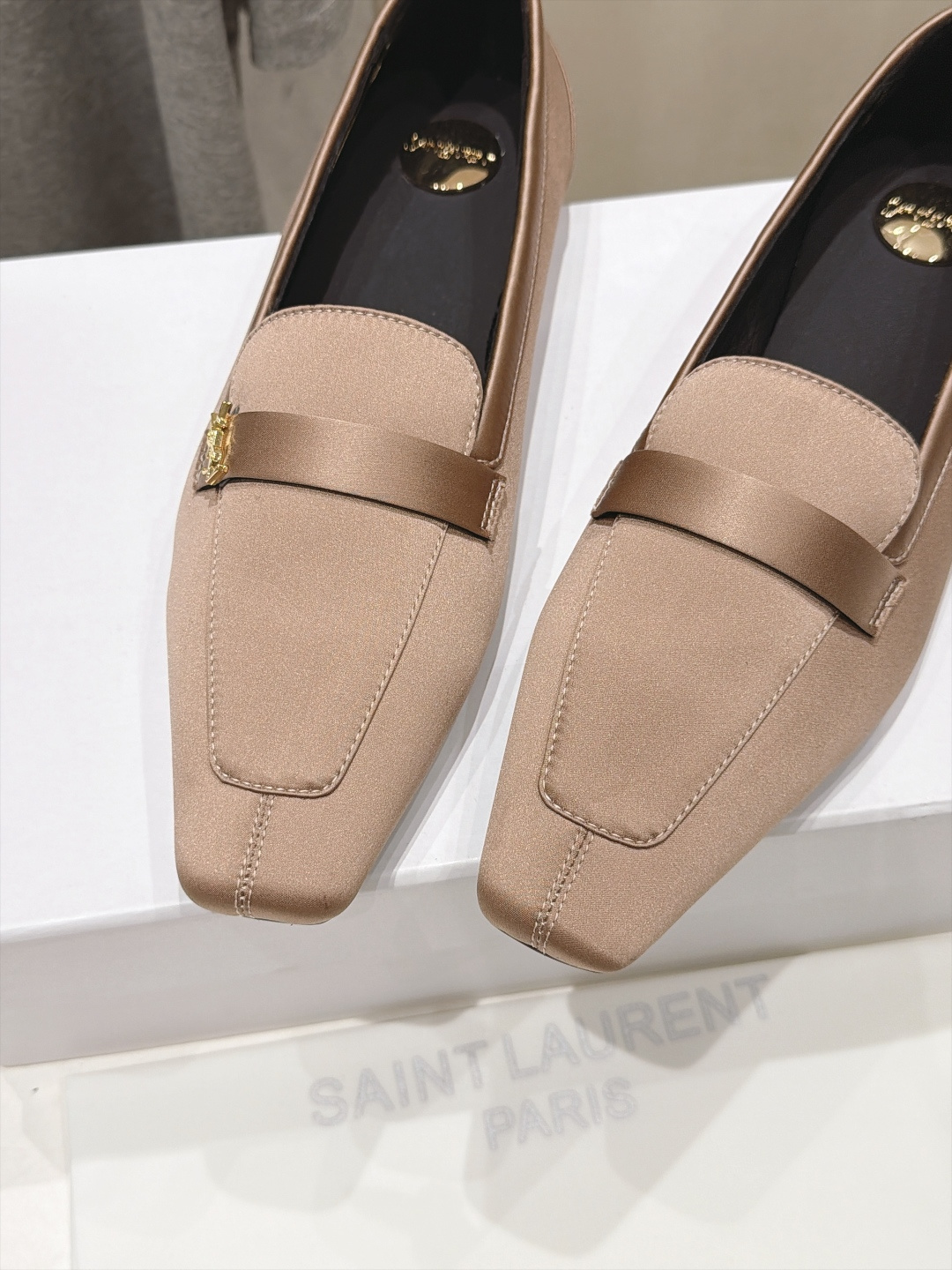高版本出厂  SAINT LAURENT*圣罗兰F061 ysl 26ss全新走秀款玛丽珍平底鞋单鞋~ 唯有YSL最懂女