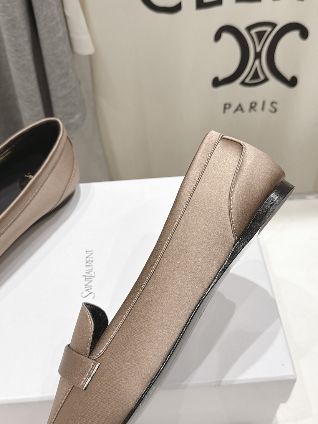 高版本出厂  SAINT LAURENT*圣罗兰F061 ysl 26ss全新走秀款玛丽珍平底鞋单鞋~ 唯有YSL最懂女