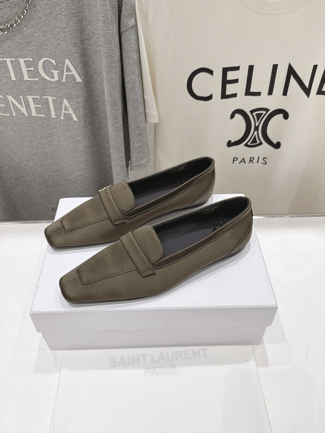 高版本出厂  SAINT LAURENT*圣罗兰F061 ysl 26ss全新走秀款玛丽珍平底鞋单鞋~ 唯有YSL最懂女