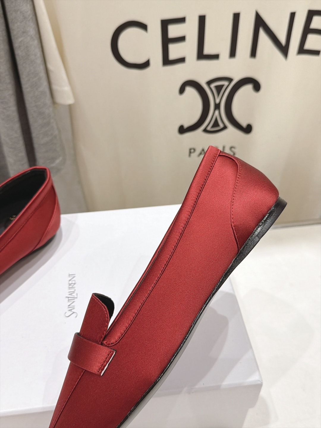 高版本出厂  SAINT LAURENT*圣罗兰F061 ysl 26ss全新走秀款玛丽珍平底鞋单鞋~ 唯有YSL最懂女
