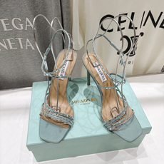 高版本出厂 「ᴀqᴜᴀᴢᴢᴜʀᴀ」AQUAZZURA/菠萝F072 2026ss夏季新款高跟水钻凉鞋 ________ 高版本出厂 「ᴀqᴜᴀᴢᴢᴜʀᴀ」AQUAZZURA/菠萝F072 2026ss夏季新款高跟水钻凉鞋 ________