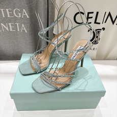高版本出厂 「ᴀqᴜᴀᴢᴢᴜʀᴀ」AQUAZZURA/菠萝F072 2026ss夏季新款高跟水钻凉鞋 ________ 高版本出厂 「ᴀqᴜᴀᴢᴢᴜʀᴀ」AQUAZZURA/菠萝F072 2026ss夏季新款高跟水钻凉鞋 ________