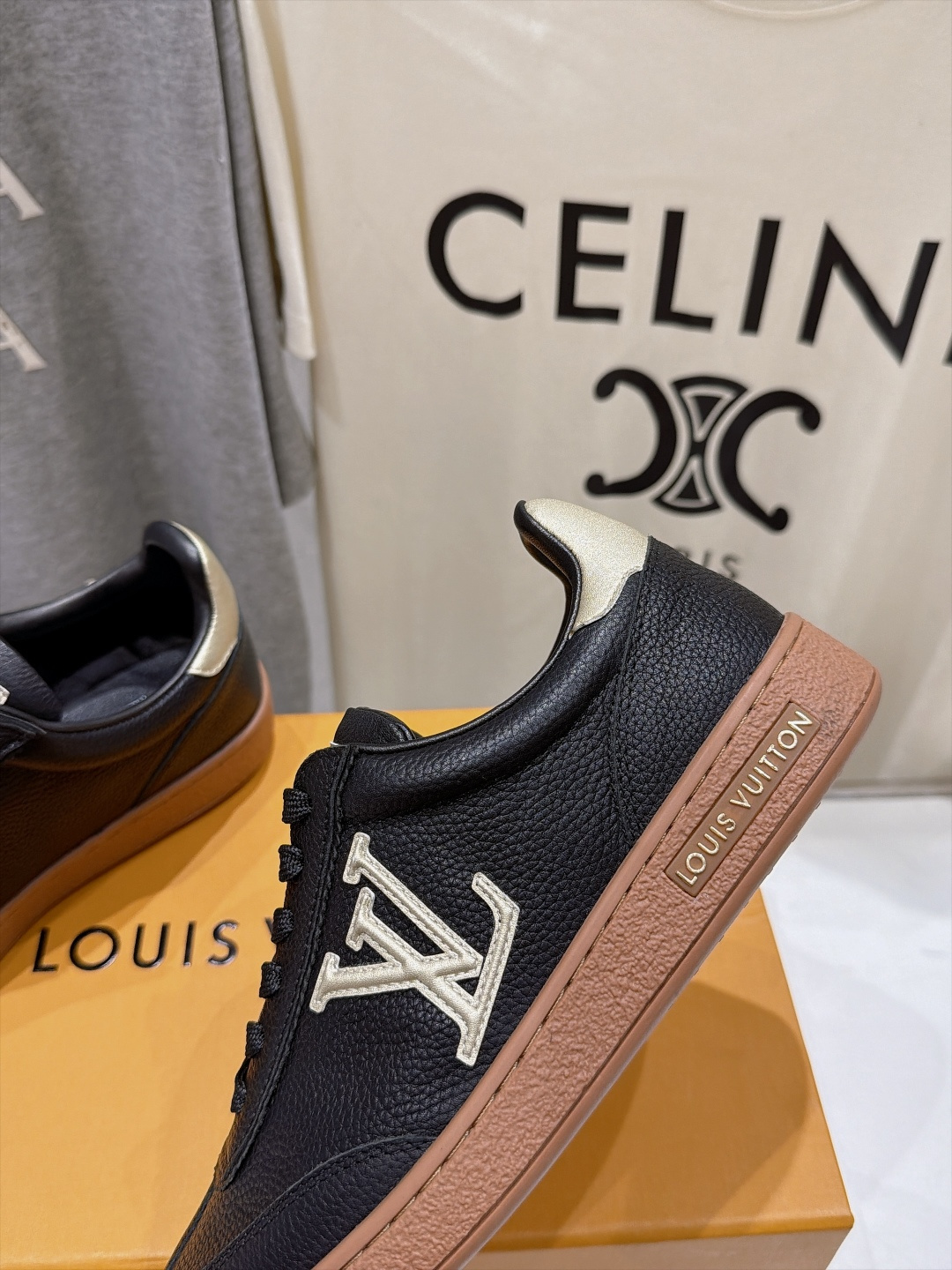 高版本出厂   LOUIS VUITTON～LV路易威登F048 L家驴牌最新款厚底运动休闲鞋 原版购入开发、做货 26